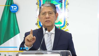Gilberto Higuera, fiscal de Puebla, señaló que investigarán una presunta pancarta de extorsión en San Andrés Cholula / Agencia Es Imagen