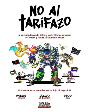 Estudiantes planean levantar la voz ante los tarifazos en Jalisco| Asamblea Estudiantil CUCS