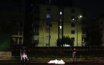 Joven atropellado sobre el Viaducto Miguel Alemán / Enrique Luna