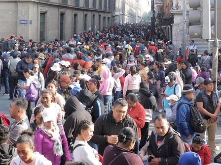 La puerta Mariana es una de las entradas del Palacio Nacional que se usa para ocasiones especiales | Ariel Ojeda