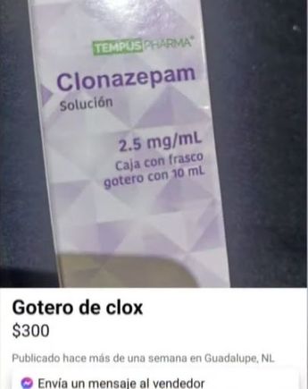 El medicamento también pudo encontrarse a la venta en Facebook. | Cortesía