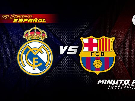 Sigue EN VIVO el partido entre Real Madrid y FC Barcelona: Clásico Español