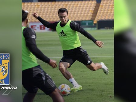 Osvaldo Rodríguez, lateral de Tigres proveniente del León / @TigresOficial