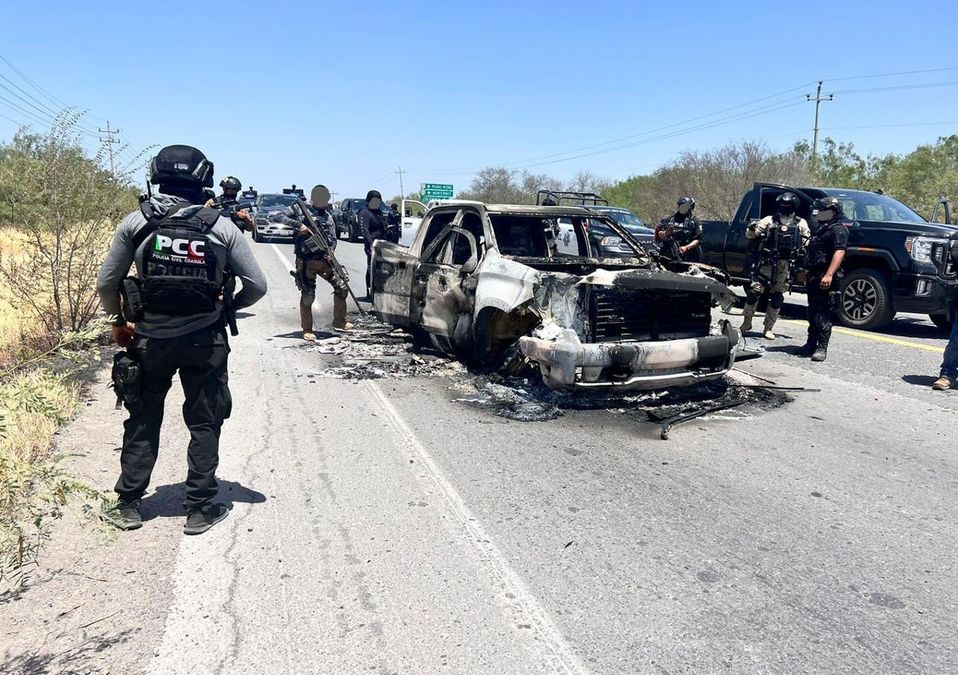 Mueren dos policías tras enfrentamientos en Coahuila y aseguran dos camionetas. | Iván Sánchez