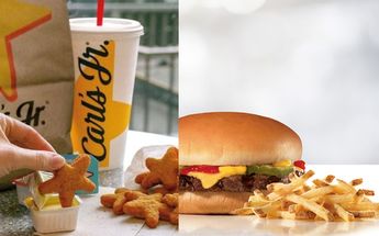 Podrás elegir hamburguesas o estrellitas de pollo. | Especial