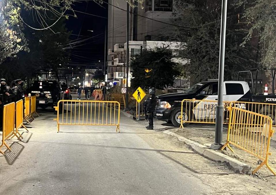 Elementos de Fuerza Civil y agentes ministeriales llevaron a cabo un cateo en San Pedro. | Mayte Villasana