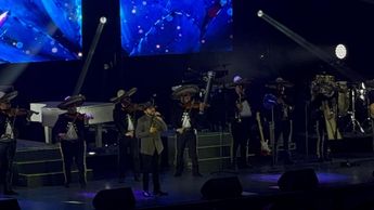 Durante la presentación hubo un set con mariachi. | Tadeo Gómez