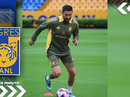 Tigres regresó a entrenar previo a la jornada 13 del Apertura 2024 / @Tigres Oficial