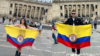 Foto de ambos en Colombia | Cortesía