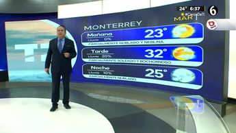 Pronóstico del tiempo para Monterrey, con Abimael Salas - 25 de junio de 2024