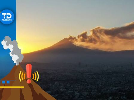 Sigue EN VIVO la actividad del volcán Popocatépetl HOY 23 de junio / Agencia Es Imagen