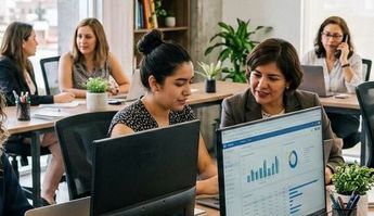 Algunas empresas y centros de trabajo implementan de manera voluntaria el movimiento ‘Un día sin nosotras’ | Imagen ilustrativa generada con Gemini IA