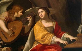 Santa Cecilia patrona de músicos y poetas / Cathopic.com