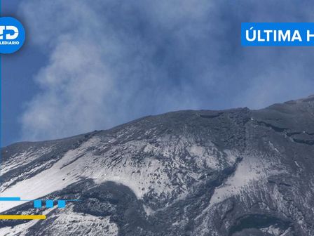 El semáforo de alerta volcánica del Popocatépetl está en Amarillo Fase 2 HOY 13 de febrero 2025 / Andrés Lobato