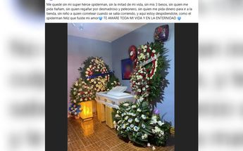 Así fue despedido el menor en Apodaca. | Especial