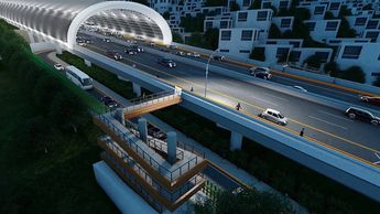 Las obras de la interconexión Monterrey-San Pedro durarán un año y medio. | Especial