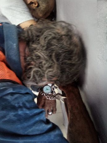 Uno de los detenidos por tirar basura en Escobedo. | Cortesía