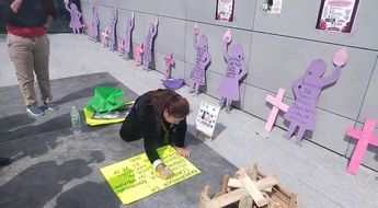 Clarita relató los obstáculos que enfrentó para conseguir avances en la investigación. | Maru Alvarado