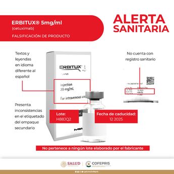 Alerta Cofepris por medicamentos falsos para combatir el cáncer