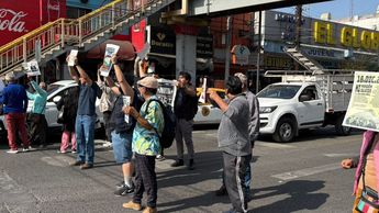 Protestas ante aumento en transporte público y método de prepago.| Especial