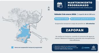 Los cortes se podrían aplazar hasta por tres días, según Siapa. | Imagen: Siapa