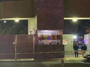 Acordonamiento de la policía por asesinato de guardia de seguridad. | Cortesía