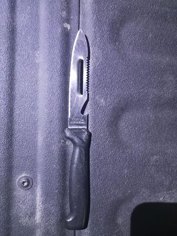 Cuchillo asegurado al hombre detenido. | Cortesía