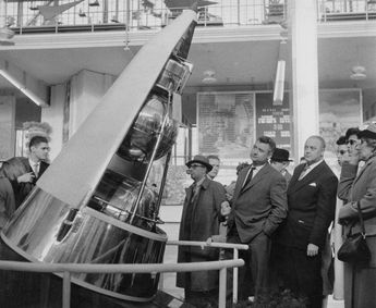 Modelo de la cápsula del Sputnik 2 donde viajó Laika / Getty Images