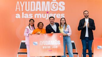 El gobernador Samuel García anunció el apoyo para las mujeres. | Cortesía