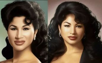 Selena Quintanilla luciría en la actualidad con el cabello ondulado según la IA