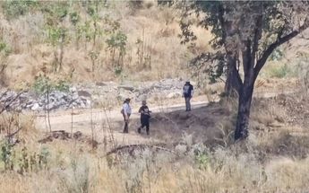 Integrantes del colectivo Guerreros Buscadores realizan excavaciones en Balcones de Santa Anita |
