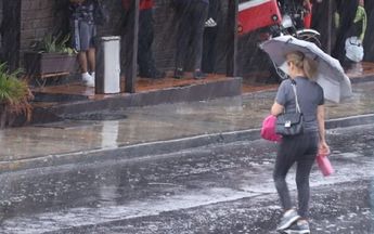Se reportan lluvias fuertes en diferentes partes de Nuevo León.| Especial