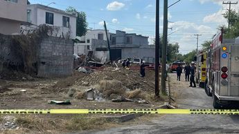 Barda que se cayó en Guadalupe dejó un muerto y otro lesionado | Especial