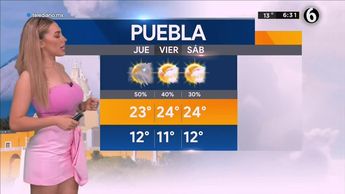Pronóstico del tiempo para Puebla, con Jessica de Luna - 06 de julio de 2022