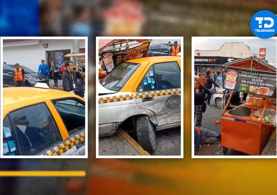 El puesto de Don Benito Zavala quedó destruido tras el choque. | Especial
