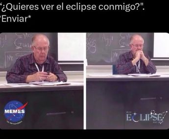 Memes del eclipse 2023 / Especial