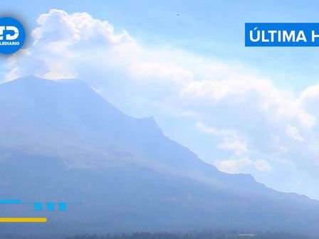 El semáforo de alerta volcánica del Popocatépetl está en Amarillo Fase 2 HOY 5 de marzo 2025 / Andrés Lobato