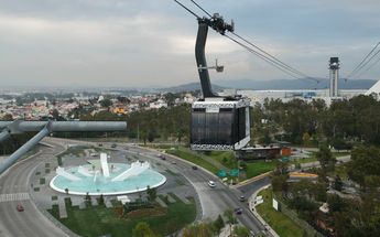 Vista panorámica del Teleférico de Puebla / Agencia Enfoque