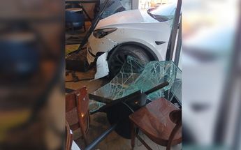 Así quedó el lugar tras el accidente vial en Monterrey. | Especial