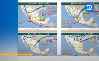 Frente frio imagen 9 octubre