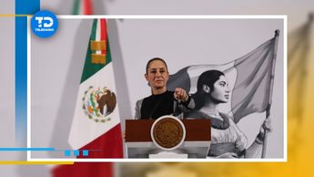 Claudia Sheinbaum durante la conferencia matutina