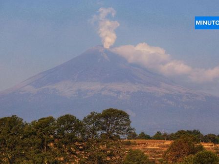 El semáforo de alerta volcánica del Popocatépetl está en Amarillo Fase 2 HOY 4 de mayo 2025 / Andrés Lobato