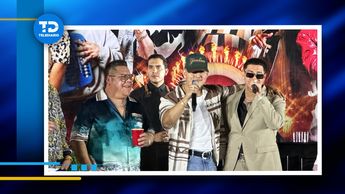 Grupo Firme en conferencia de prensa en Monterrey | Alberto Santos