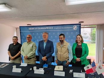 Integrantes American Chamber en Guadalajara. | Melissa Álvarez