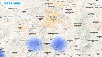 Probabilidad de lluvia en CdMx HOY 13 de octubre. | Meteored
