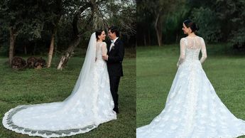 Mujer de San Pedro presume su boda | Especial
