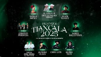 Julión Álvarez, Alfredo Olivas y Carin León son los artistas estelares del cartel del Palenque de la Feria de Tlaxcala 2025 | Palenque Tlaxcala