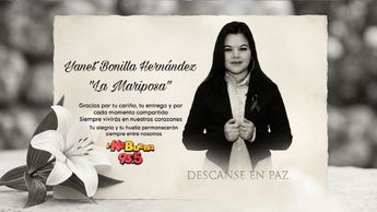 La estación La Ke Buena en Ciudad Serdán compartió una esquela para decir adiós a la querida locutora Yanet Bonilla
