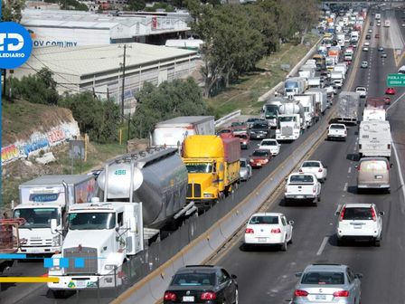 Los cierres en la autopista México-Puebla son constantes por manifestaciones en los tramos donde hay poblados cercanos | Agencia Es Imagen