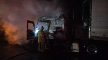 Fue Protección Civil de Nuevo León quien atendió el siniestro y pudo controlarlo rápidamente y finalmente sofocarlo. | Cortesía